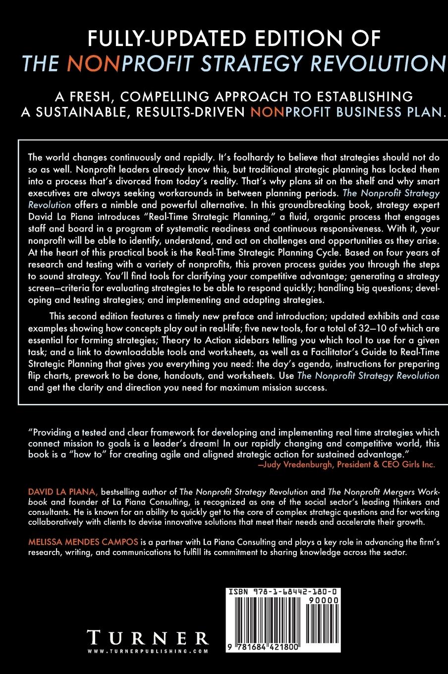 Rückseitencover The Nonprofit Strategy Revolution