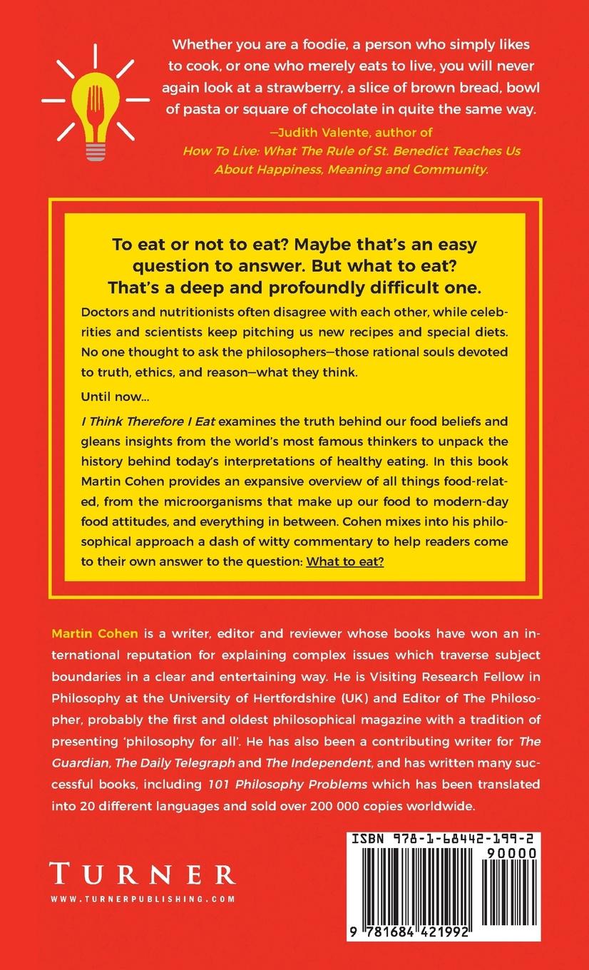 Rückseitencover I Think Therefore I Eat