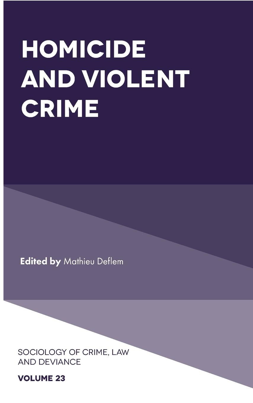 Vorderes Coverbild Homicide and Violent Crime