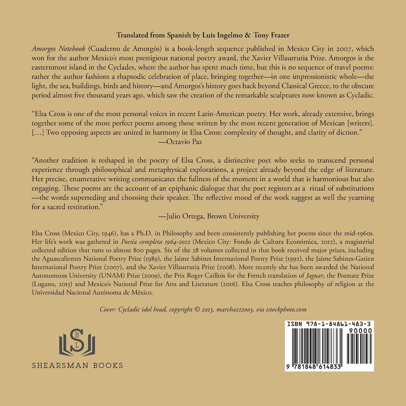 Rückseitencover Amorgos Notebook