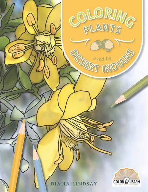 Vorderes Coverbild Coloring Plants Used by Desert Indians