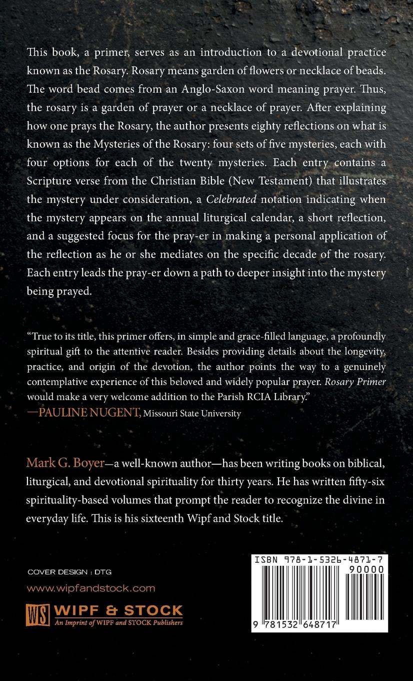 Rückseitencover Rosary Primer