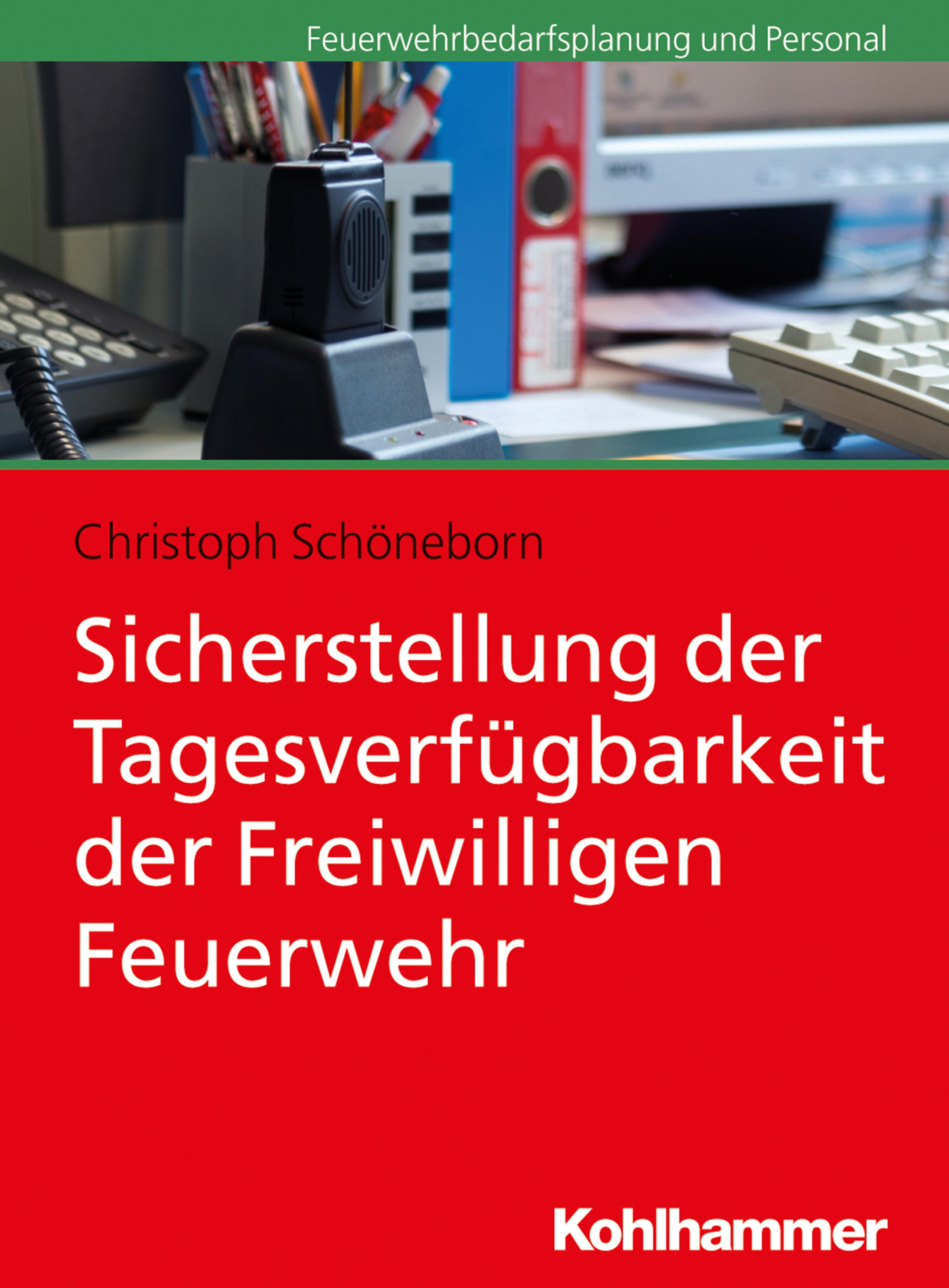 Vorderes Coverbild Sicherstellung der Tagesverfügbarkeit der Freiwilligen Feuerwehr