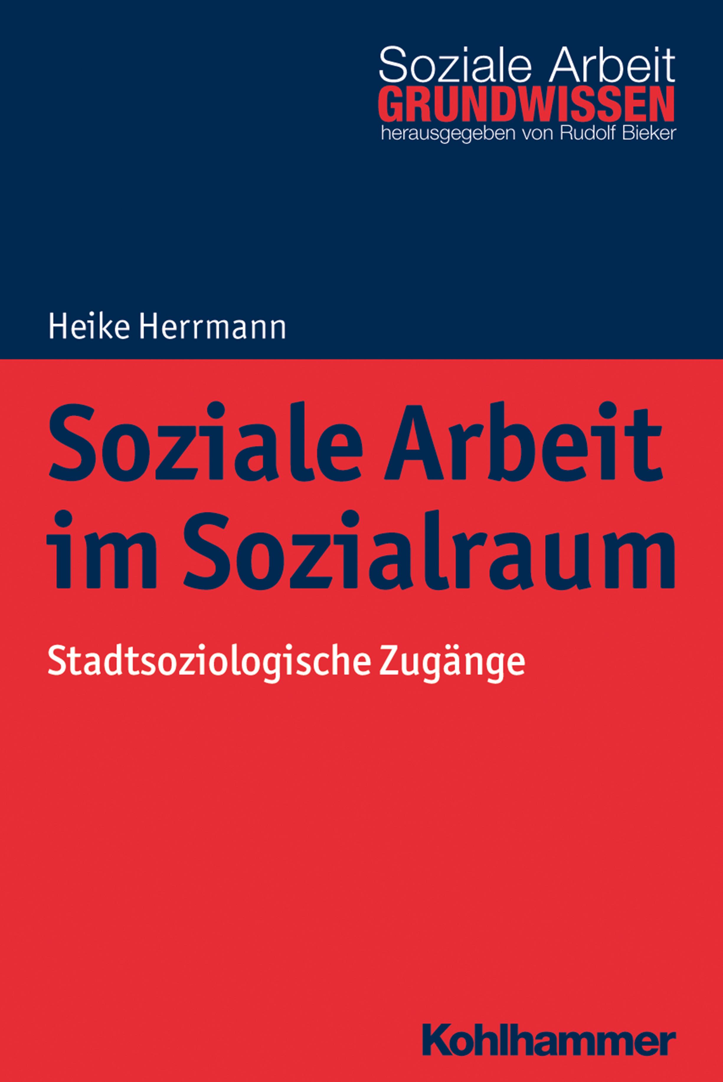 Vorderes Coverbild Soziale Arbeit im Sozialraum