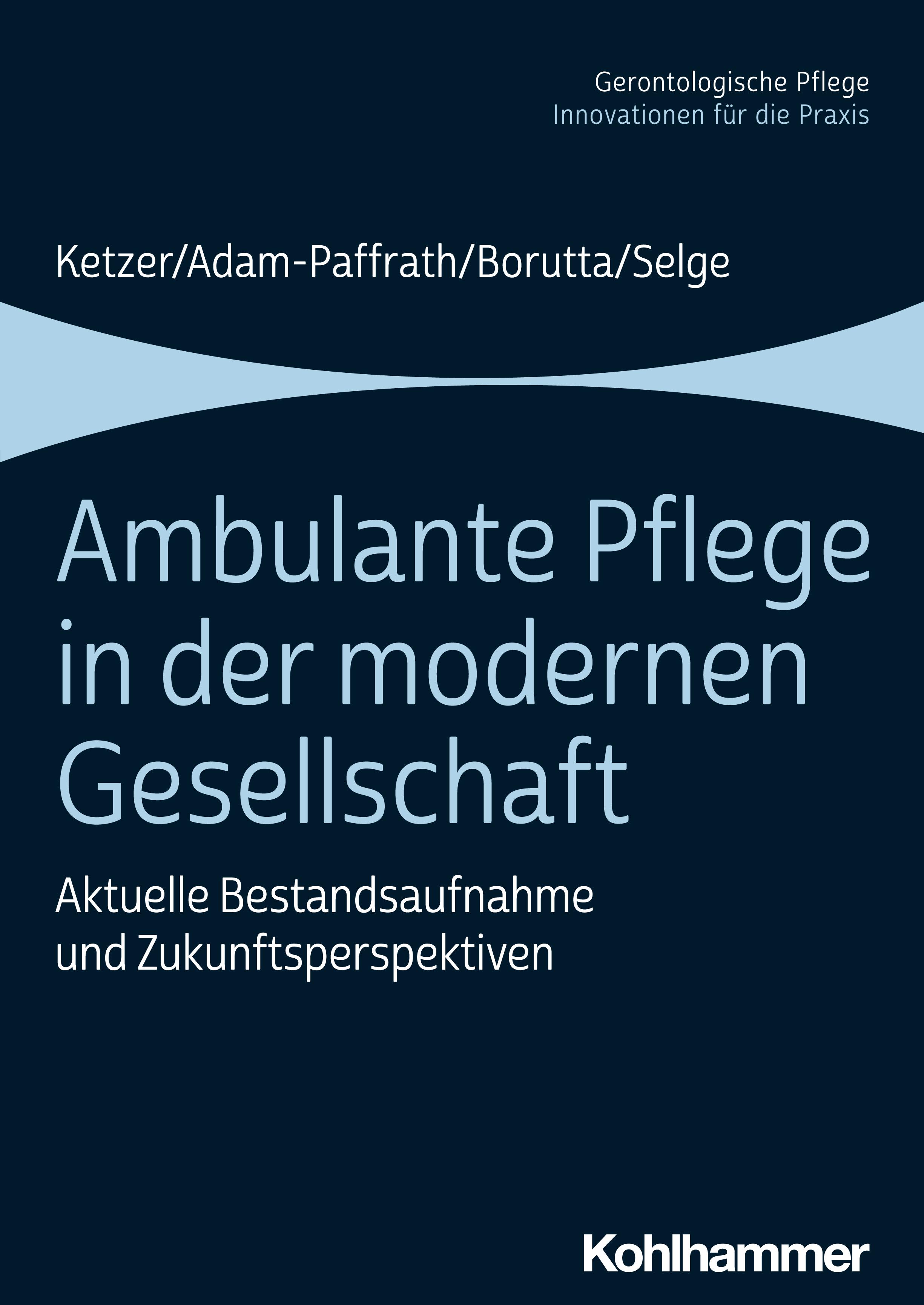 Vorderes Coverbild Ambulante Pflege in der modernen Gesellschaft