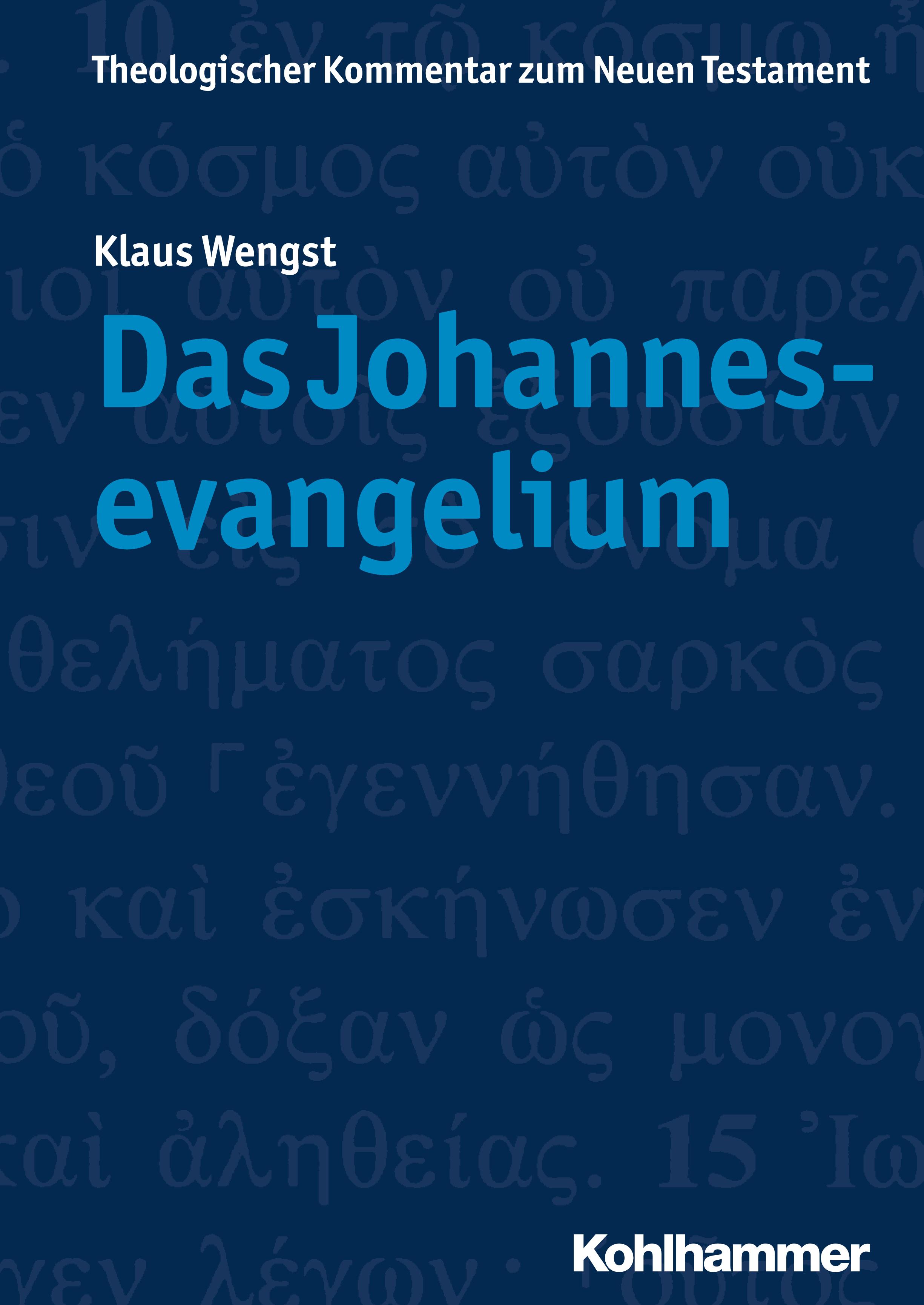 Vorderes Coverbild Das Johannesevangelium