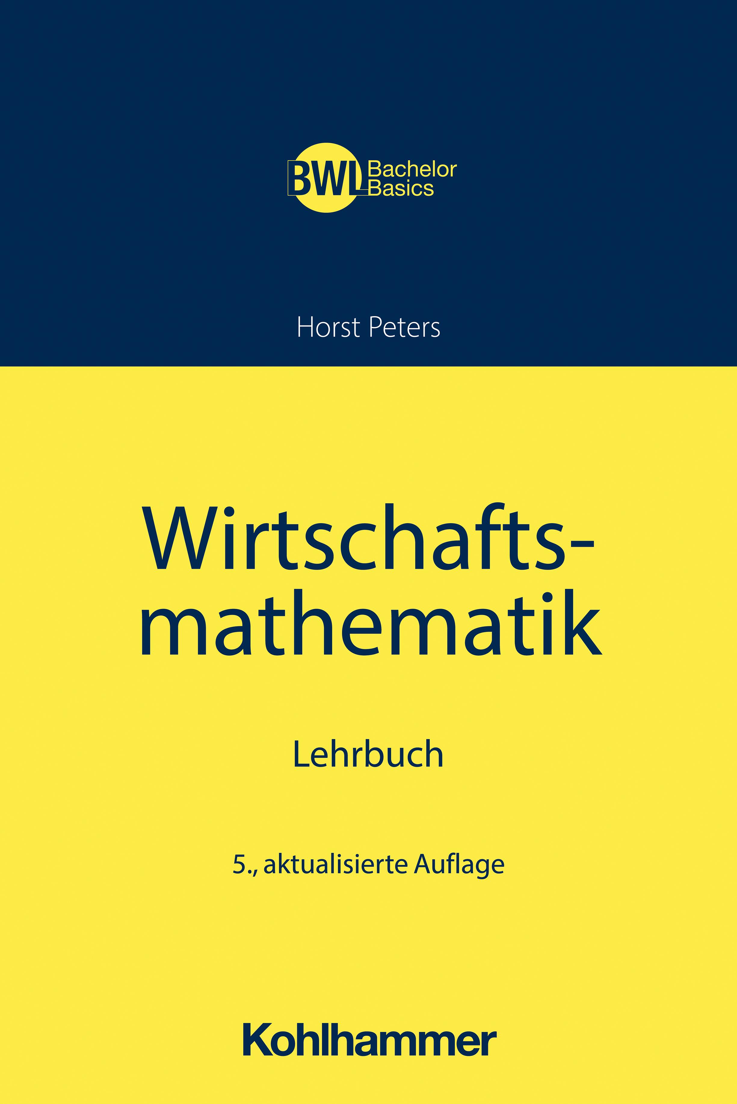 Vorderes Coverbild Wirtschaftsmathematik