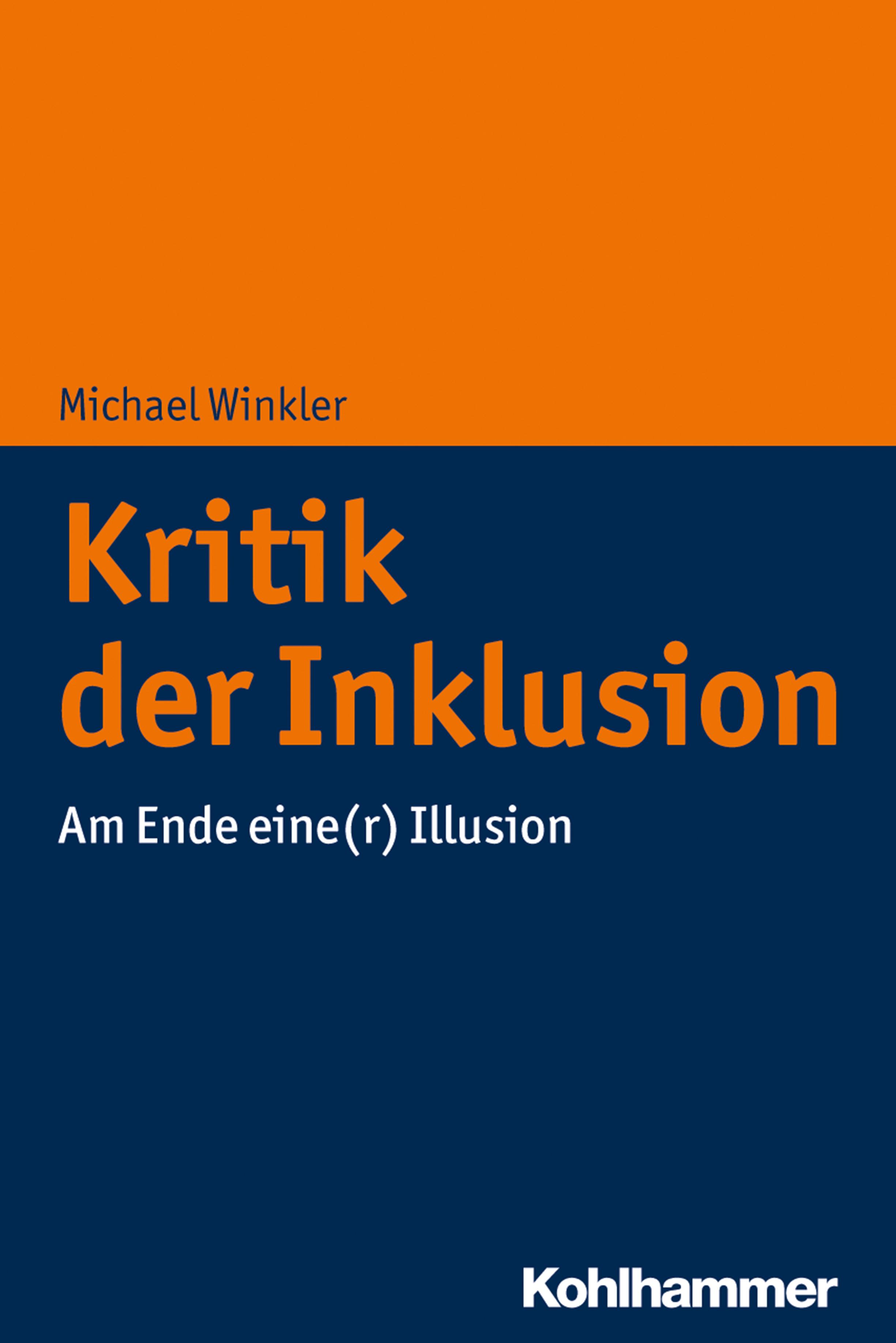 Vorderes Coverbild Kritik der Inklusion