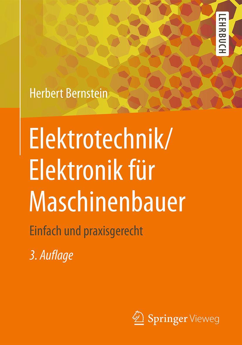 Vorderes Coverbild Elektrotechnik/Elektronik für Maschinenbauer