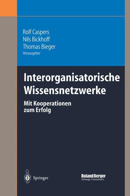 Vorderes Coverbild Interorganisatorische Wissensnetzwerke