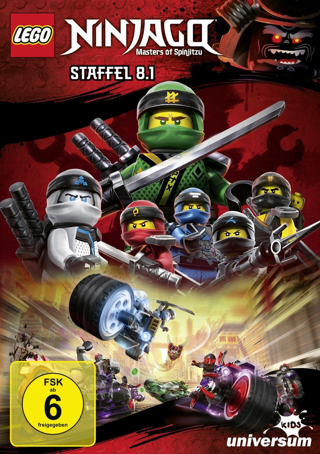 Vorderes Coverbild LEGO Ninjago: Masters of Spinjitzu