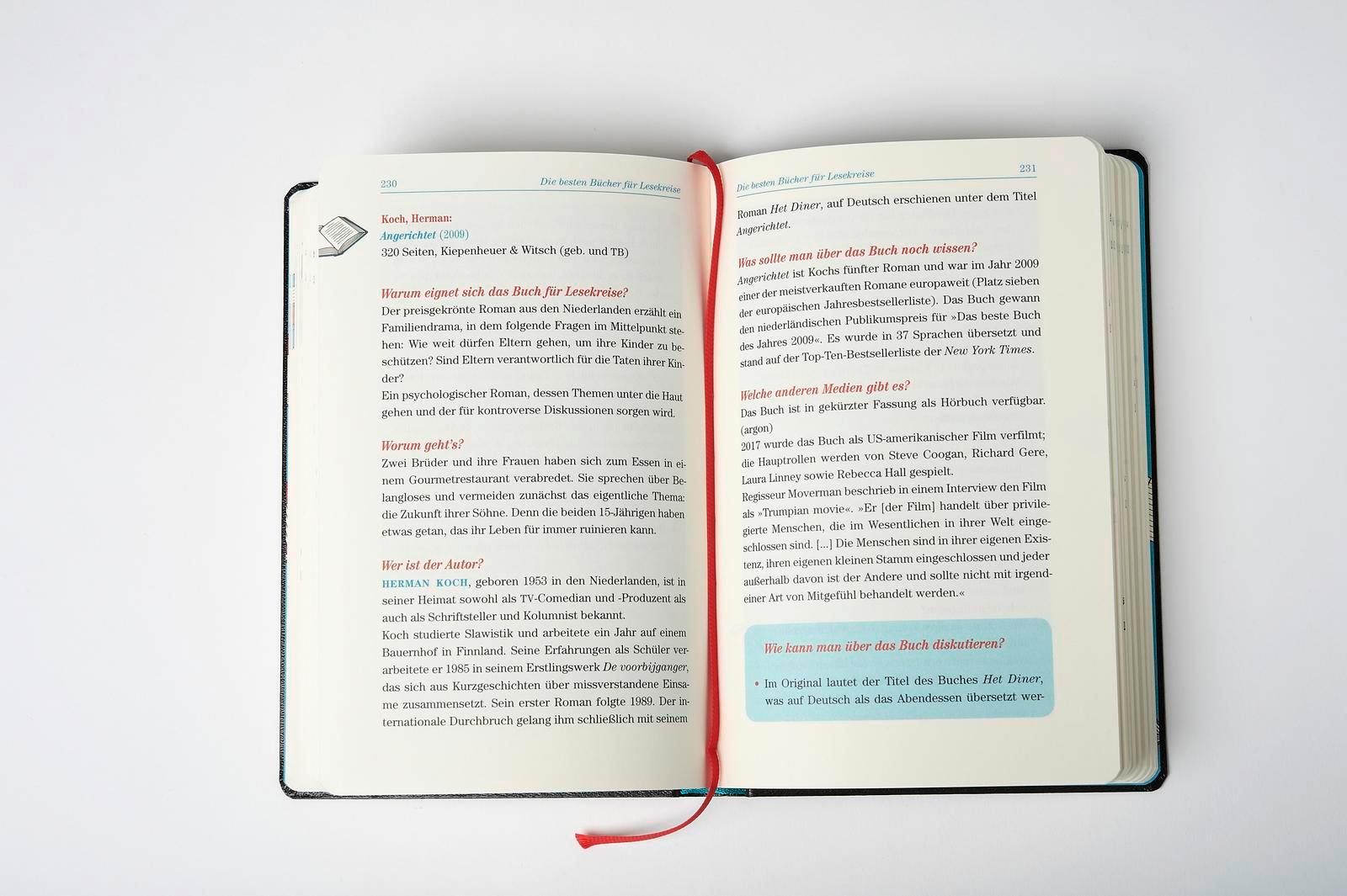 Beispielinhalt (Bild) Ein gutes Buch kommt selten allein