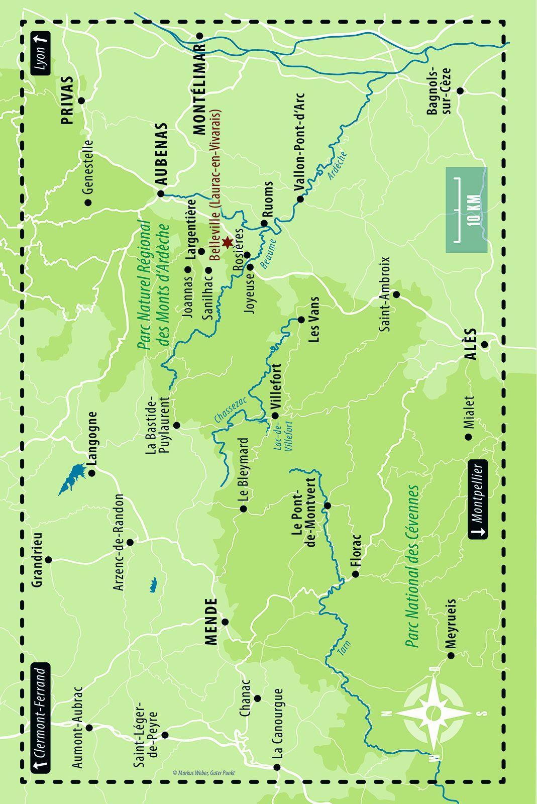 Beispielinhalt (Bild) Brennende Cevennen