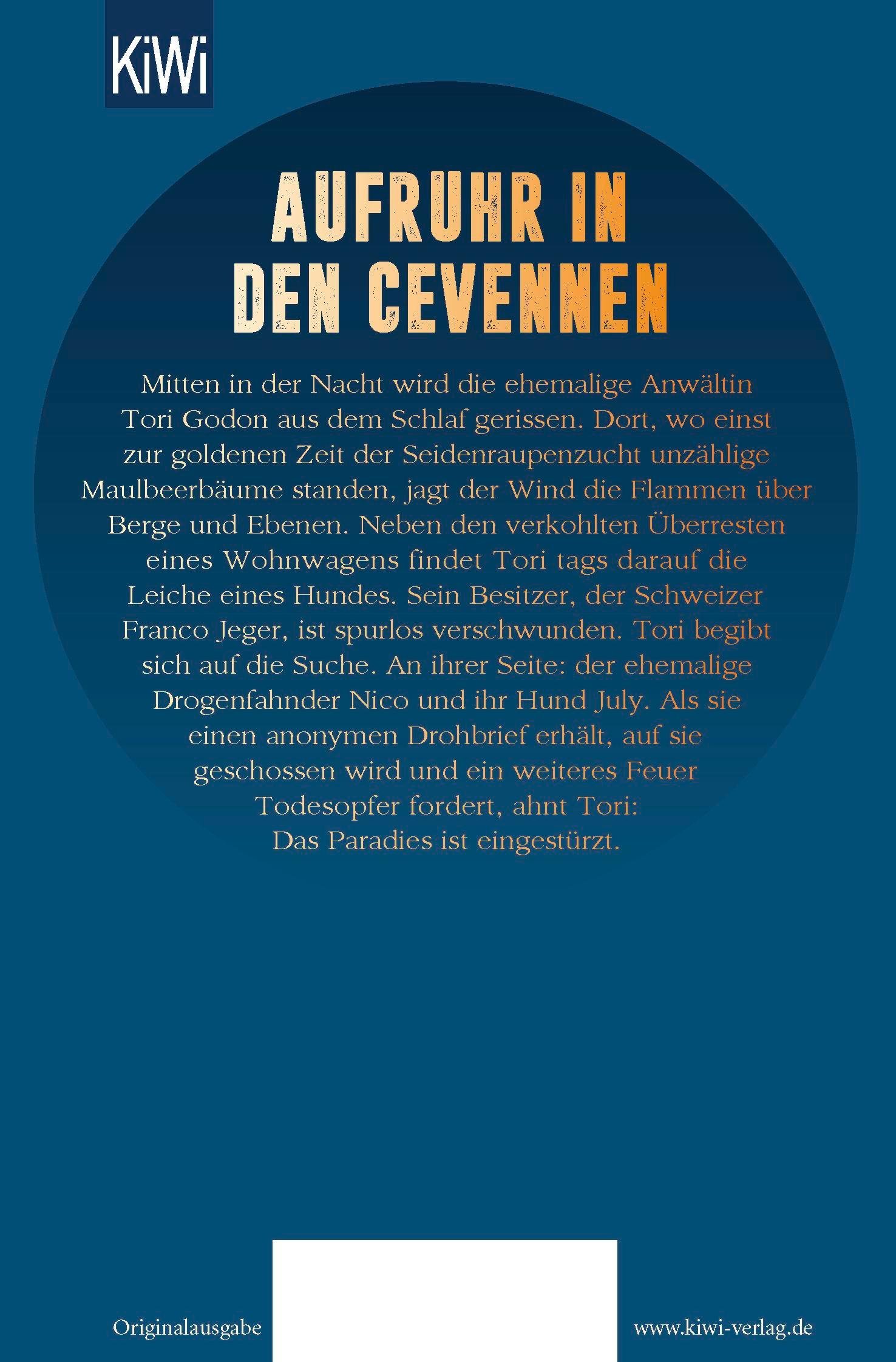Rückseitencover Brennende Cevennen