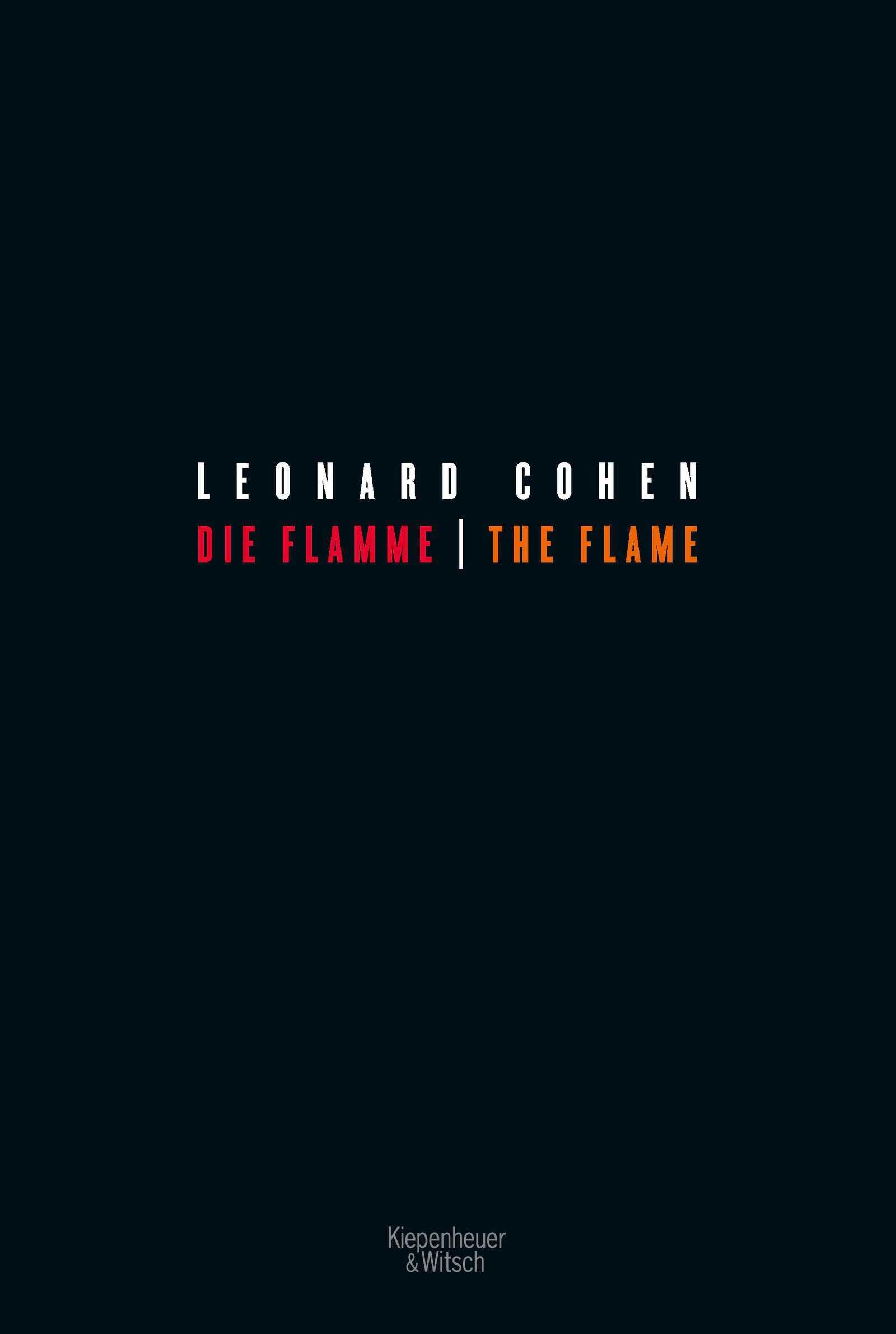 Vorderes Coverbild Die Flamme - The Flame
