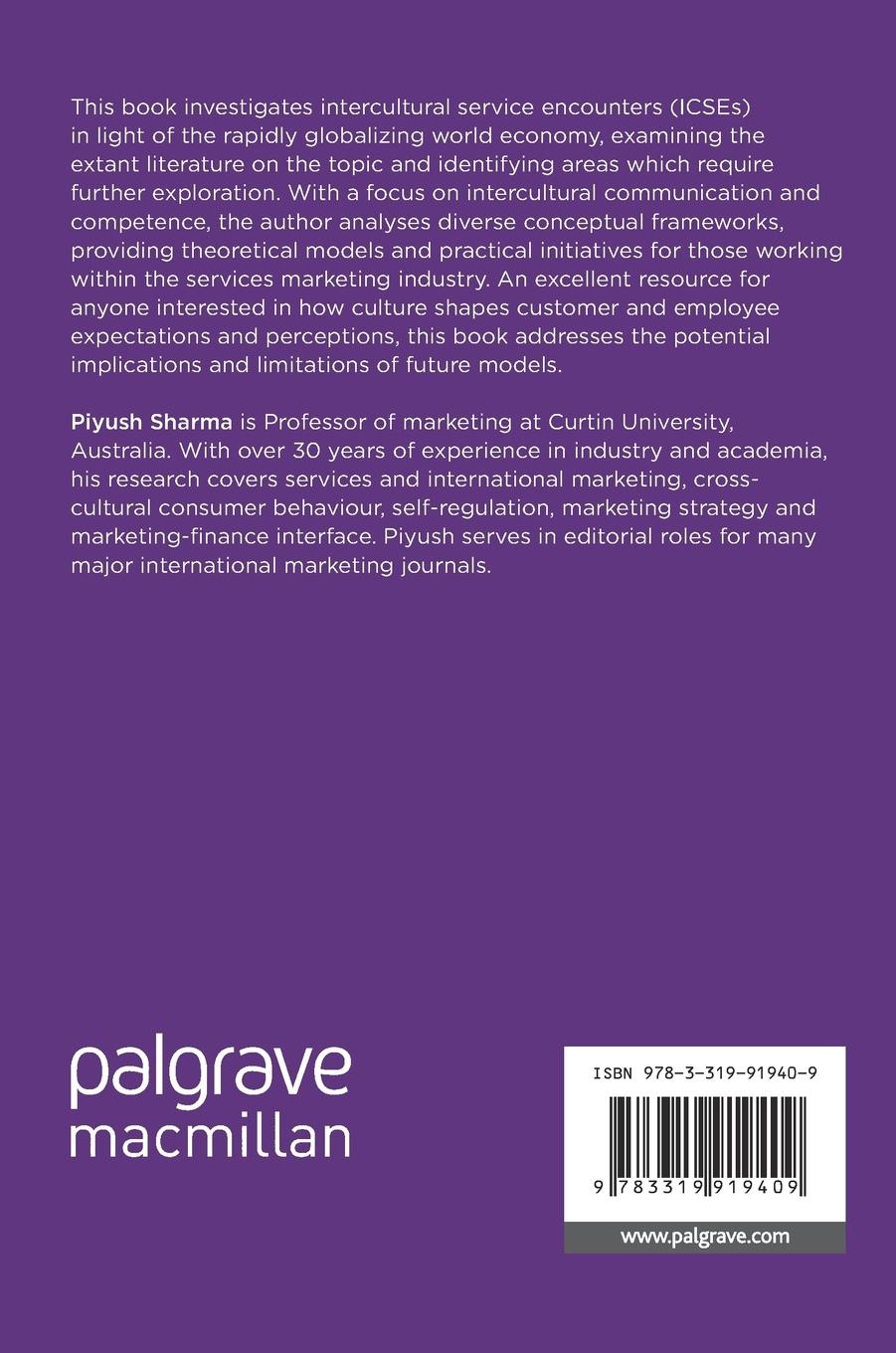 Rückseitencover Intercultural Service Encounters