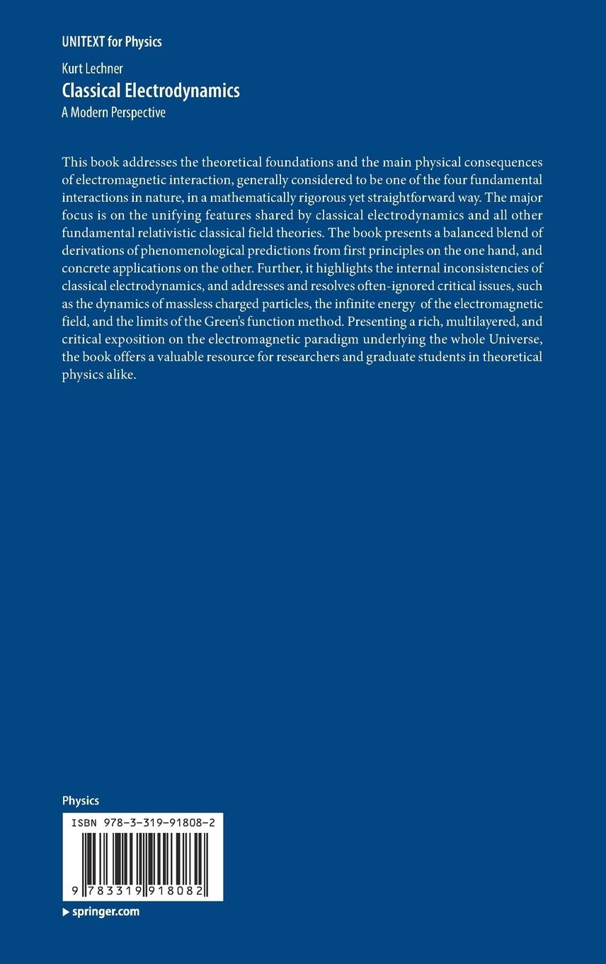 Rückseitencover Classical Electrodynamics