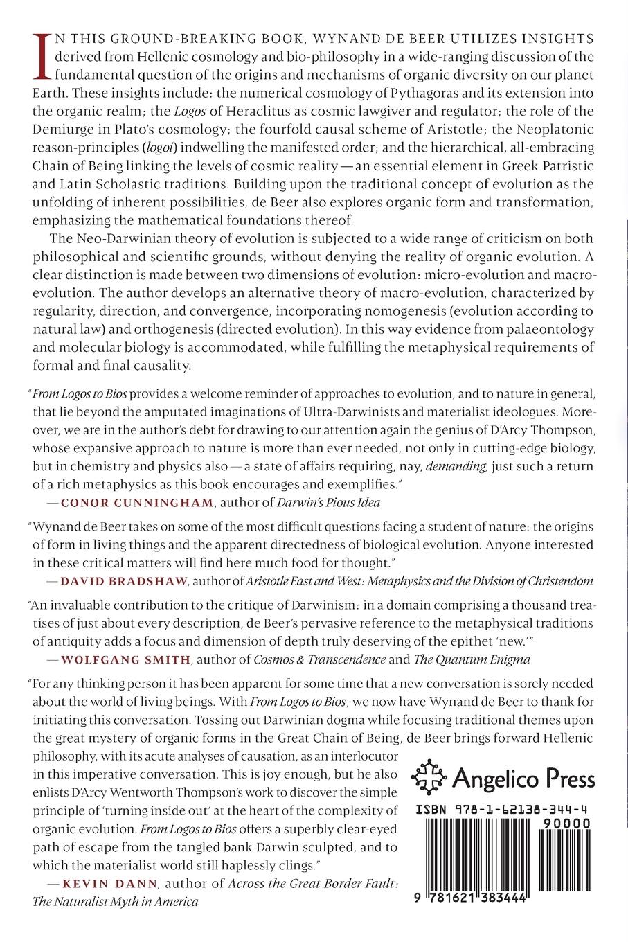 Rückseitencover From Logos to Bios