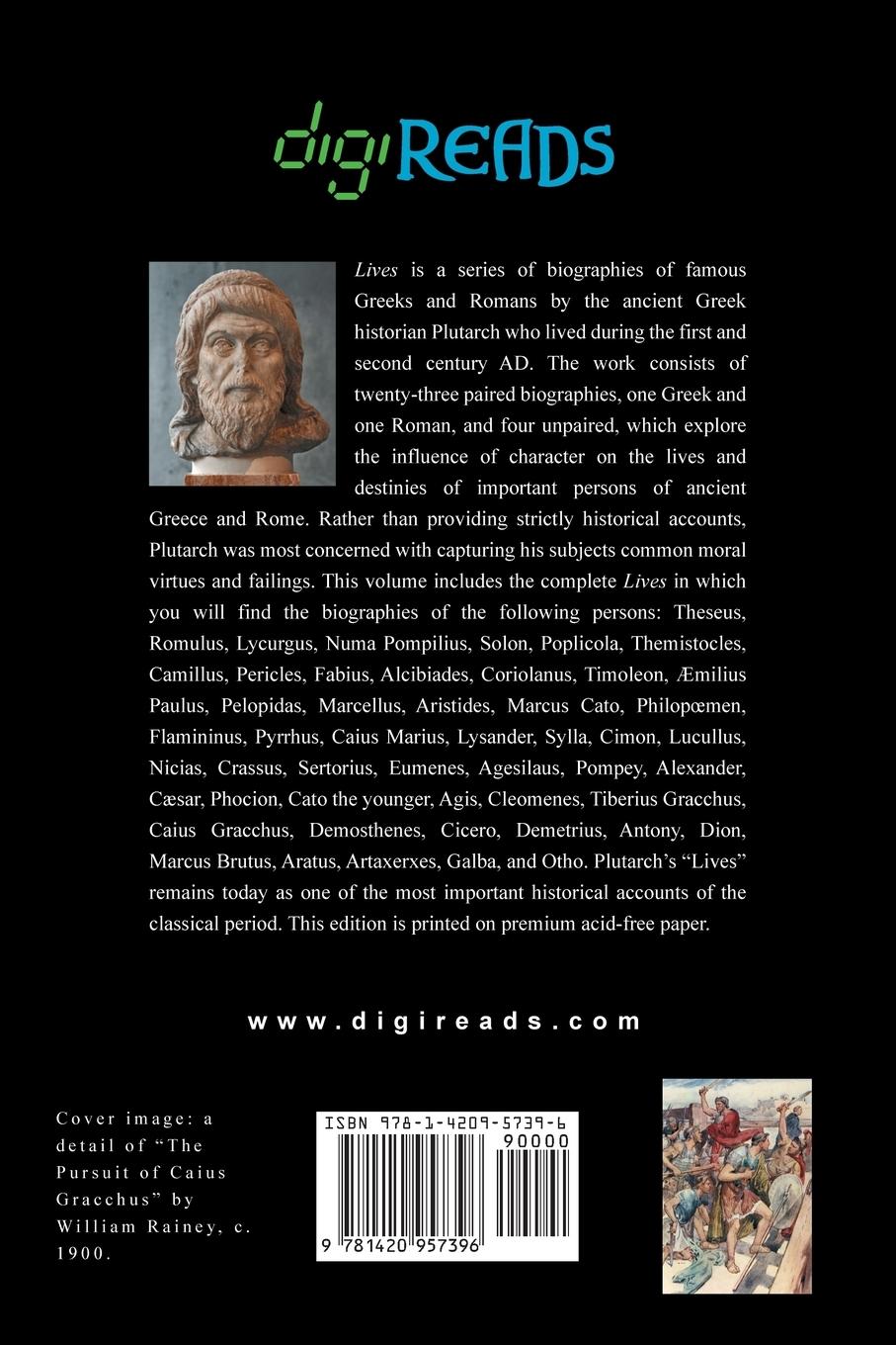 Rückseitencover Plutarch's Lives (Volumes I and II)