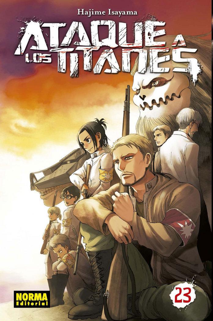 Vorderes Coverbild ATAQUE A LOS TITANES 23