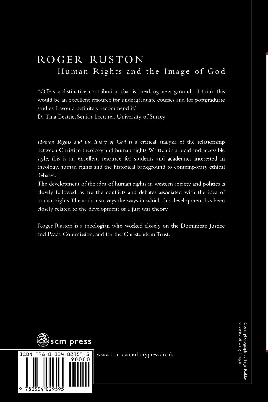 Rückseitencover Human Rights and the Image of God