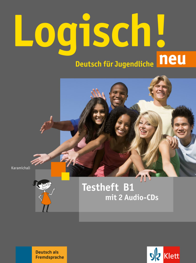 Vorderes Coverbild Logisch! neu B1. Testheft mit 2 Audio-CDs
