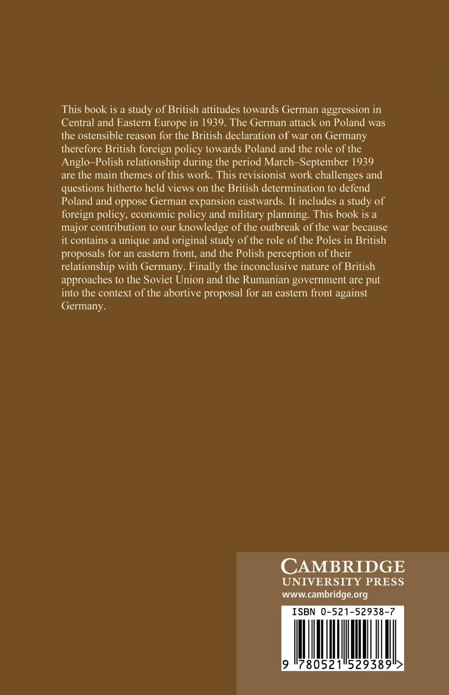 Rückseitencover Britain, Poland and the Eastern Front, 1939