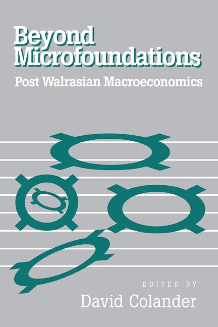 Vorderes Coverbild Beyond Microfoundations