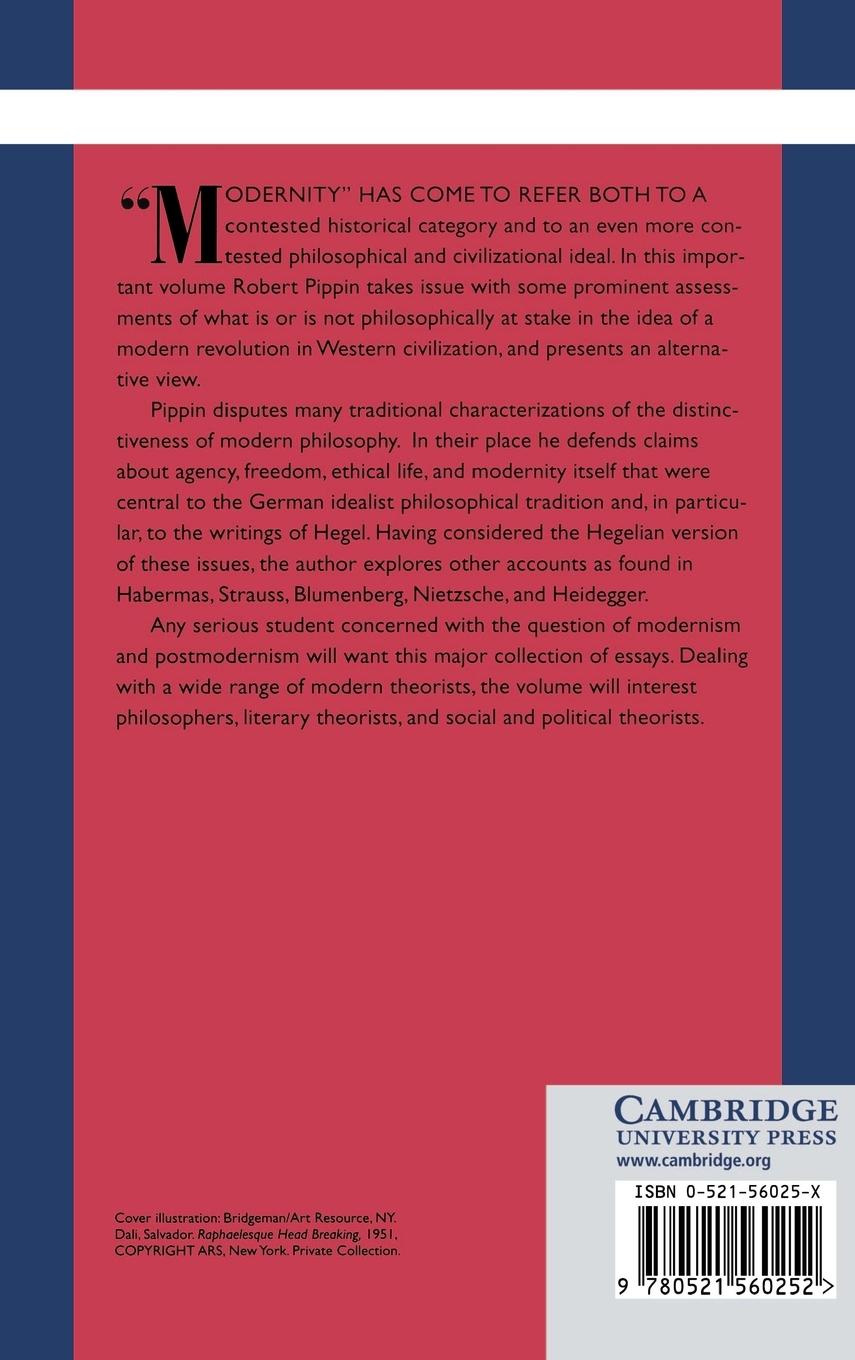 Rückseitencover Idealism as Modernism