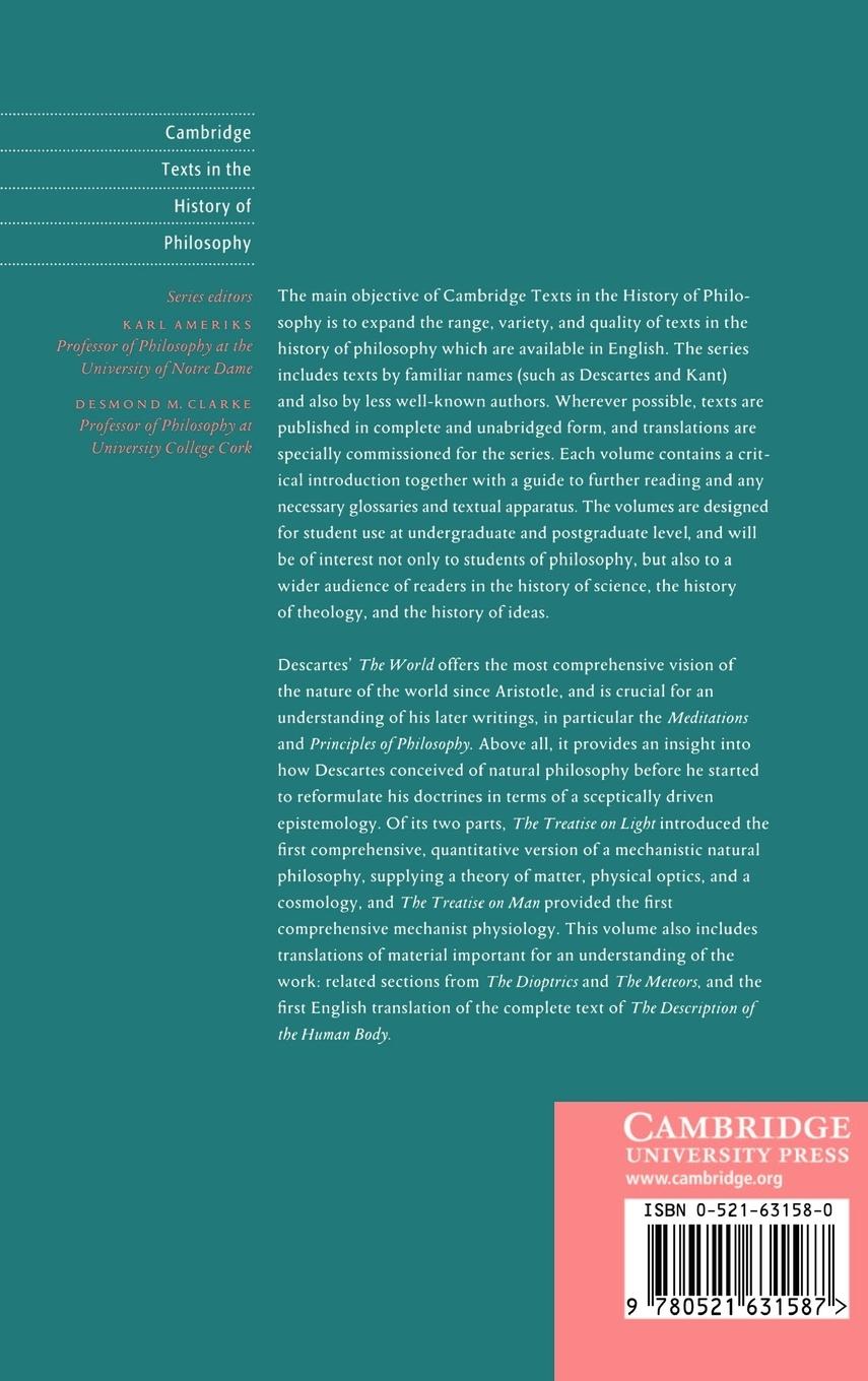 Rückseitencover Descartes