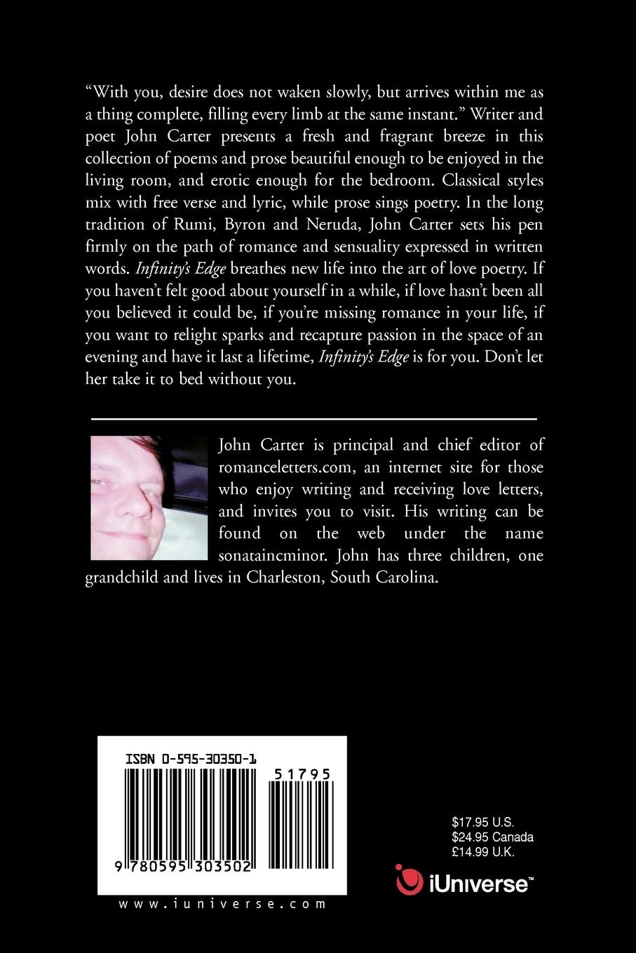 Rückseitencover Infinity's Edge