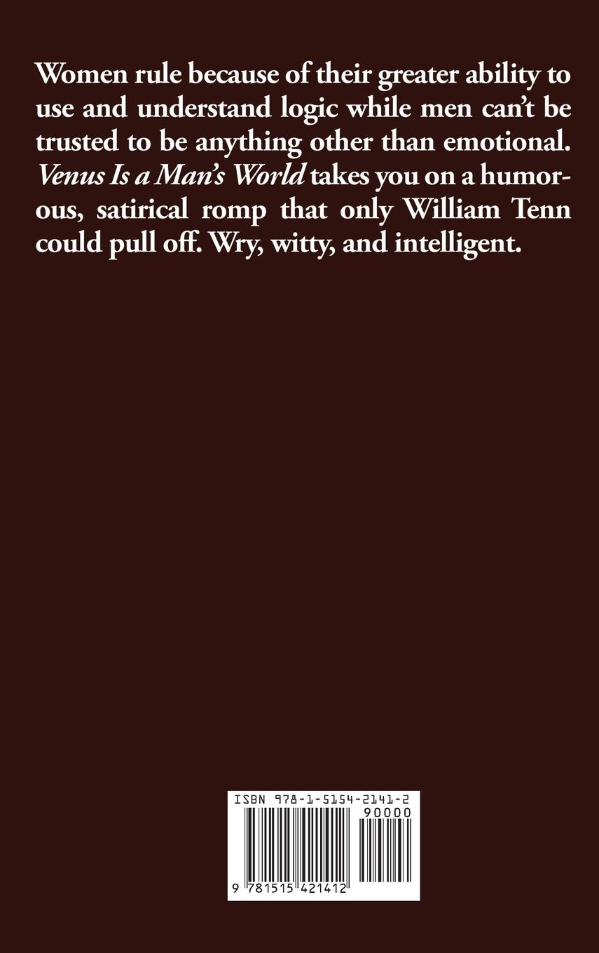 Rückseitencover Venus Is a Man's World