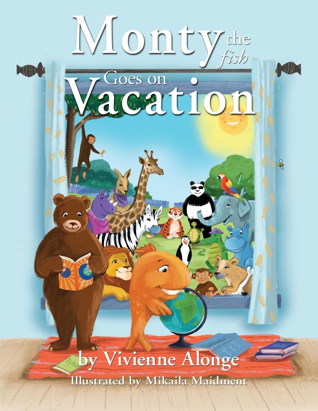 Vorderes Coverbild Monty the Fish Goes on Vacation
