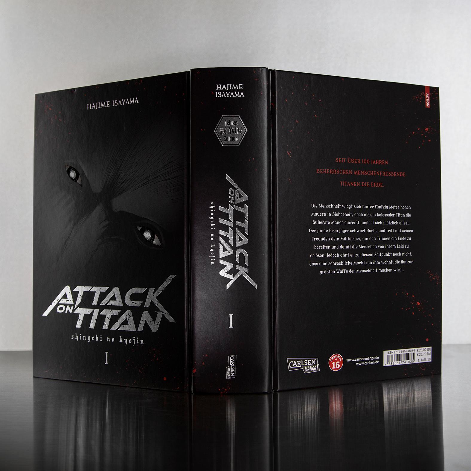 Beispielinhalt (Bild) Attack on Titan Deluxe 1