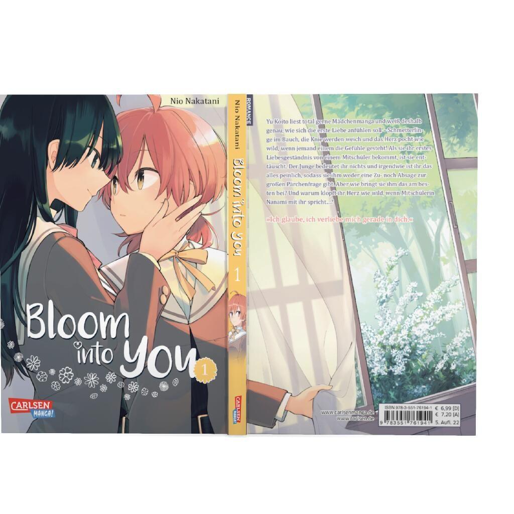 Beispielinhalt (Bild) Bloom into you 1