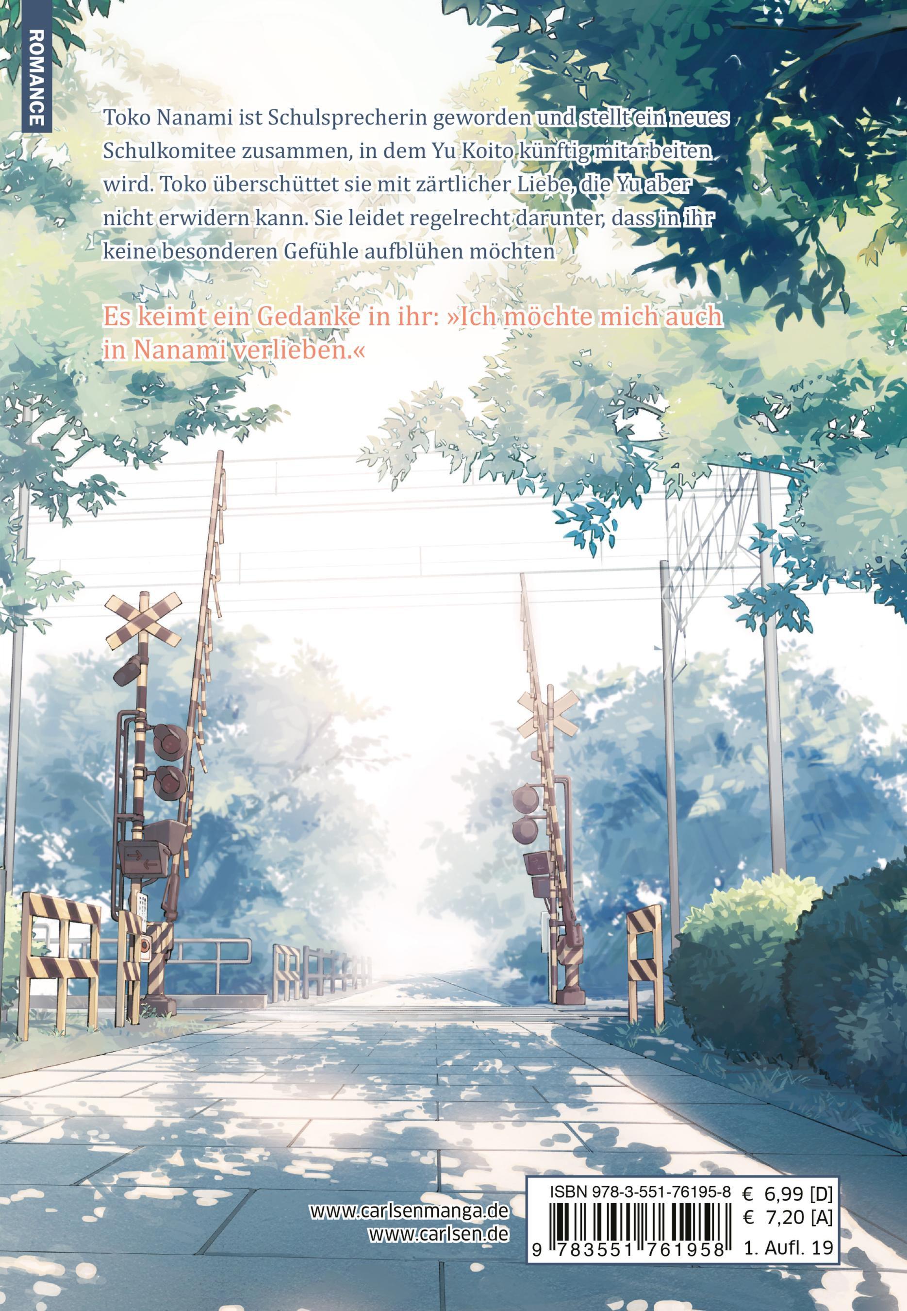 Rückseitencover Bloom into you 2