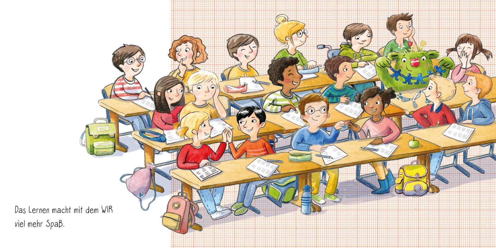 Beispielinhalt (Bild) Das kleine WIR in der Schule
