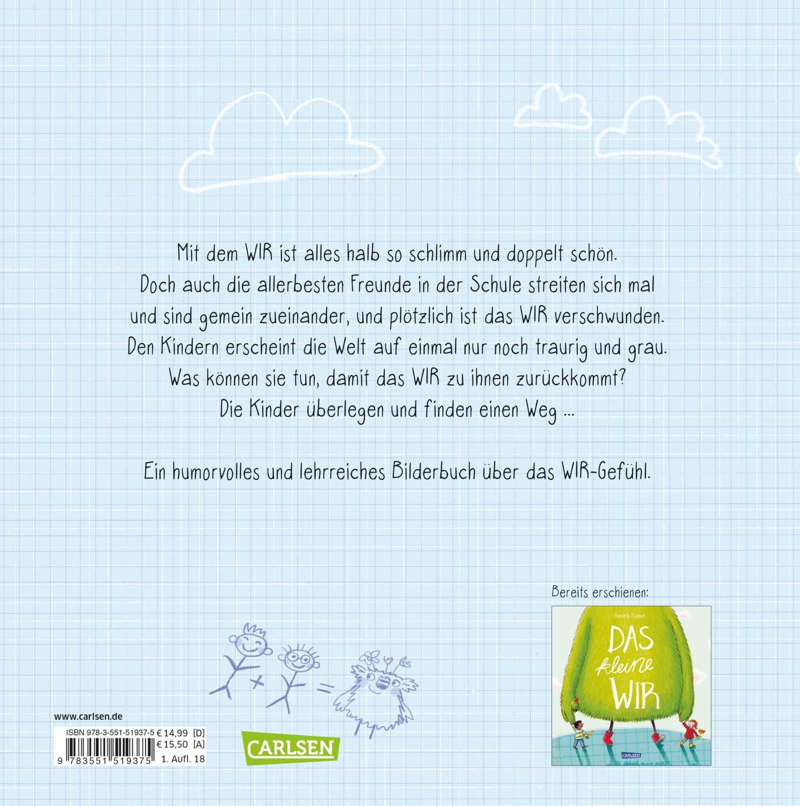 Rückseitencover Das kleine WIR in der Schule