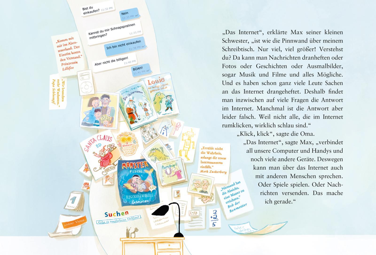 Beispielinhalt (Bild) Der Tag, an dem die Oma das Internet kaputt gemacht hat