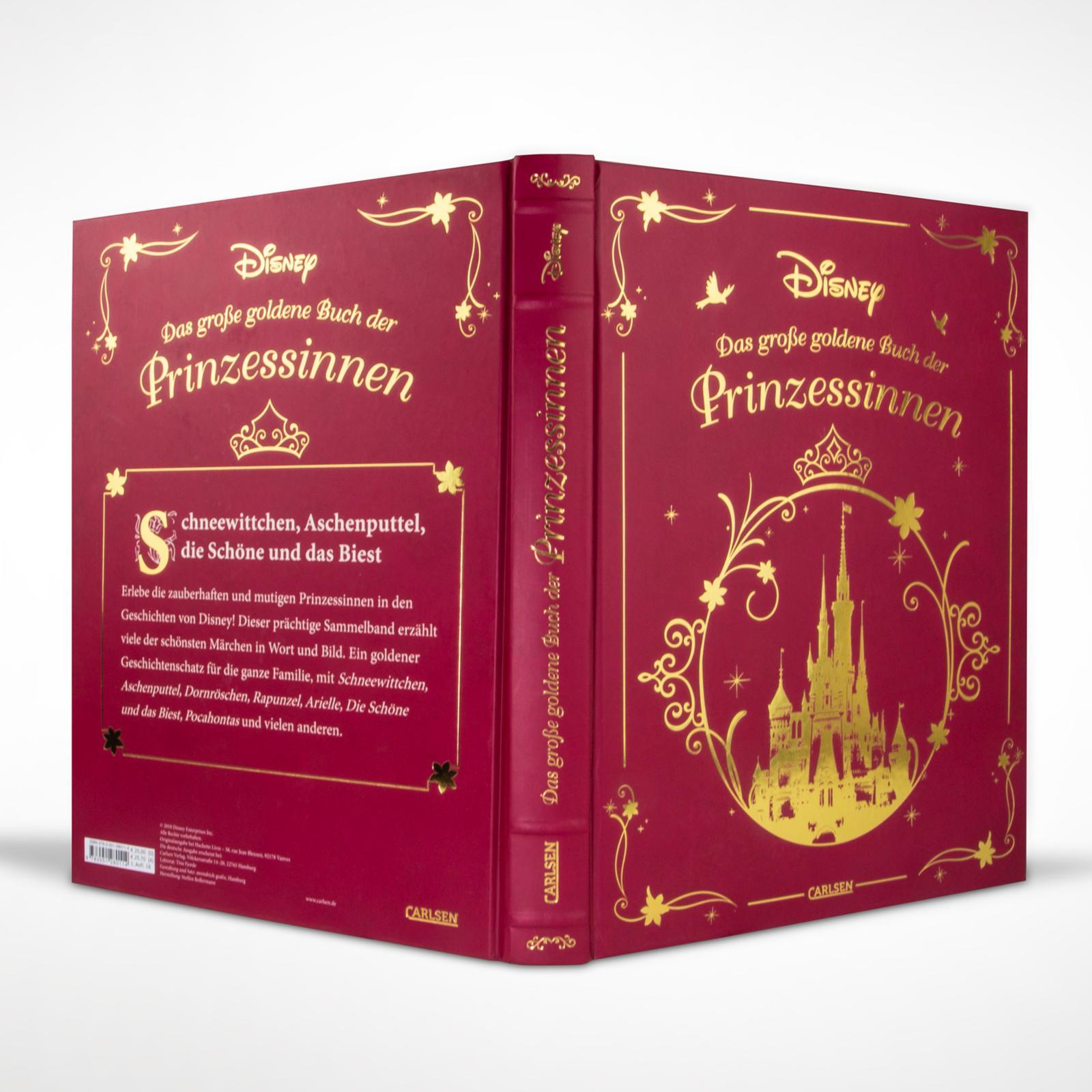 Beispielinhalt (Bild) Disney: Das große goldene Buch der Prinzessinnen