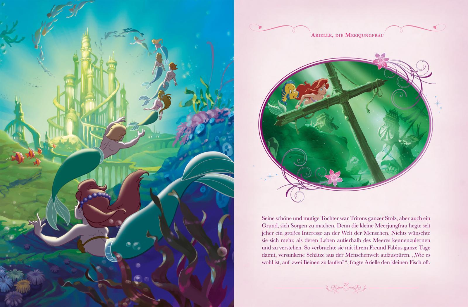 Beispielinhalt (Bild) Disney: Das große goldene Buch der Prinzessinnen