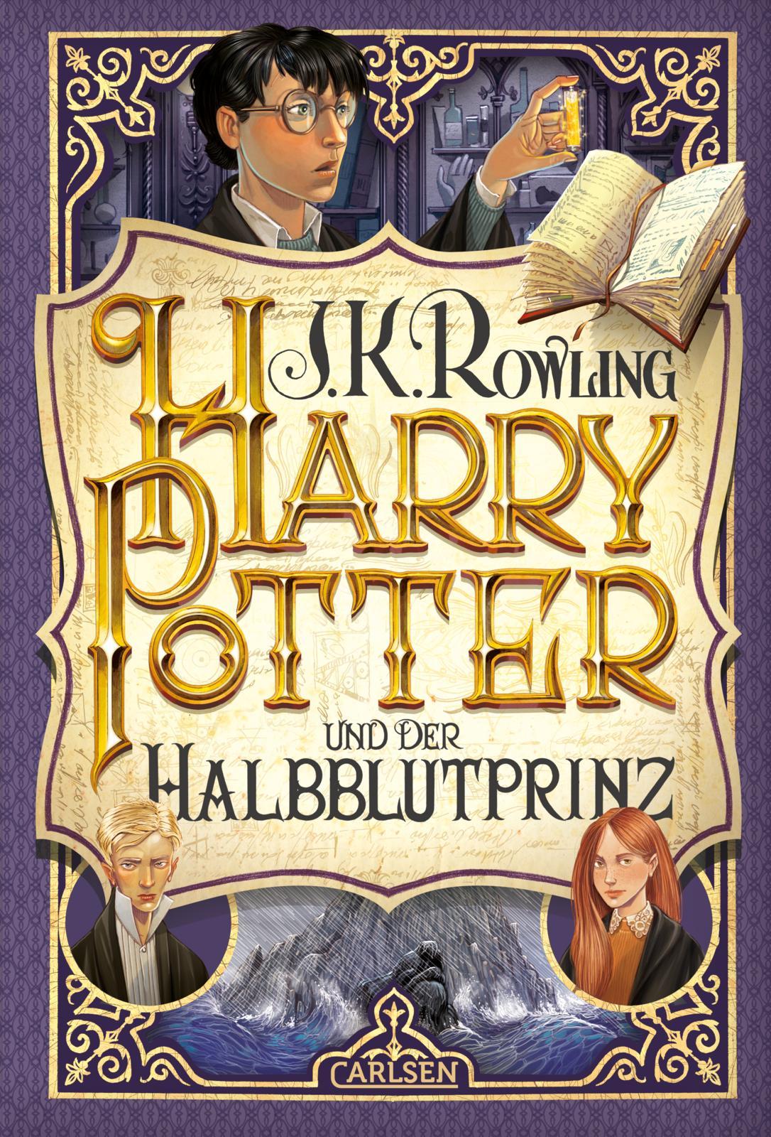 Vorderes Coverbild Harry Potter 6 und der Halbblutprinz
