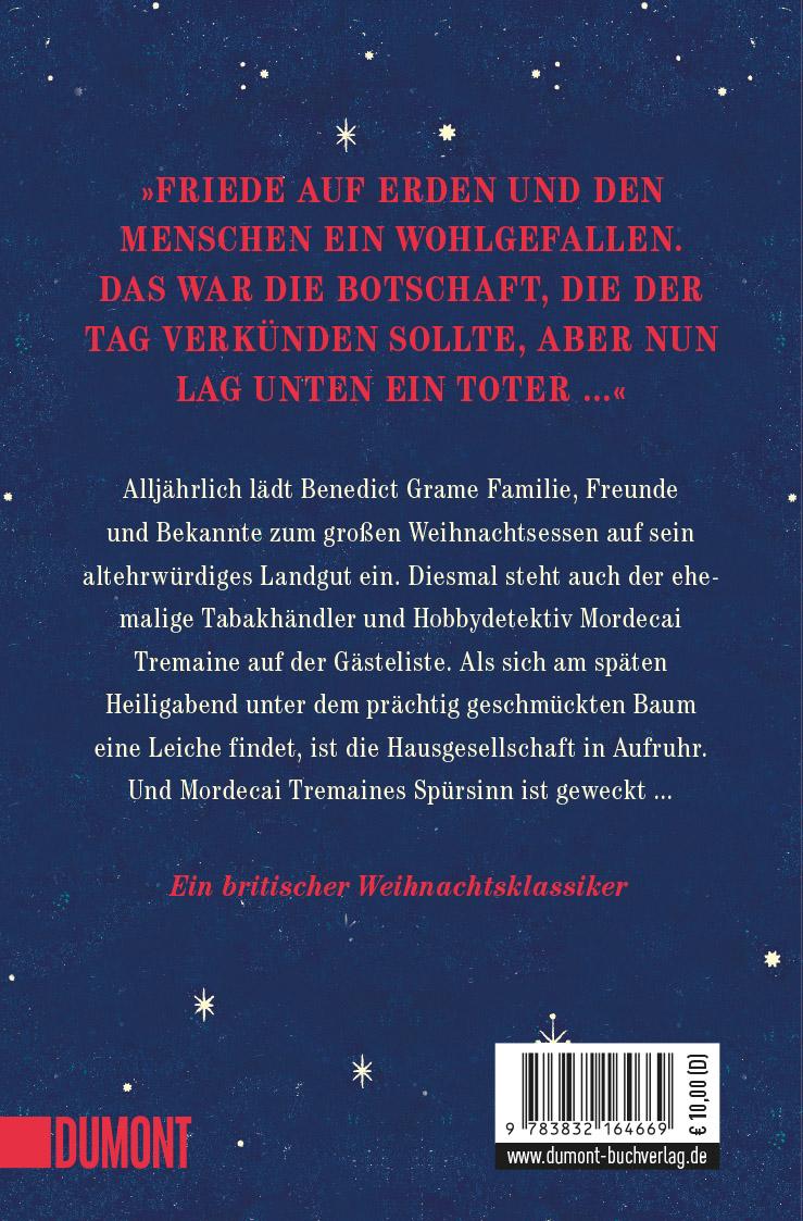 Rückseitencover Ein Mord zu Weihnachten