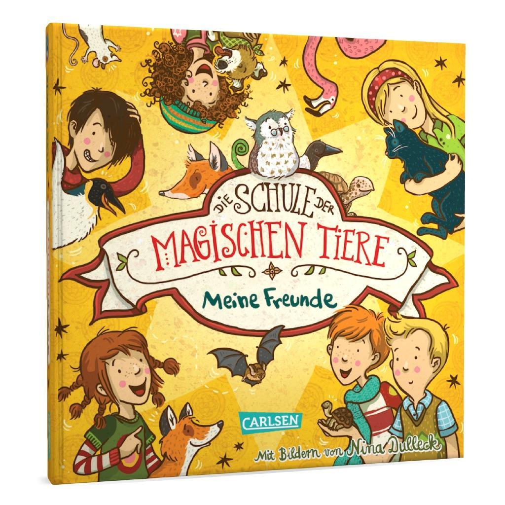 Beispielinhalt (Bild) Die Schule der magischen Tiere: Meine Freunde (Freundebuch)