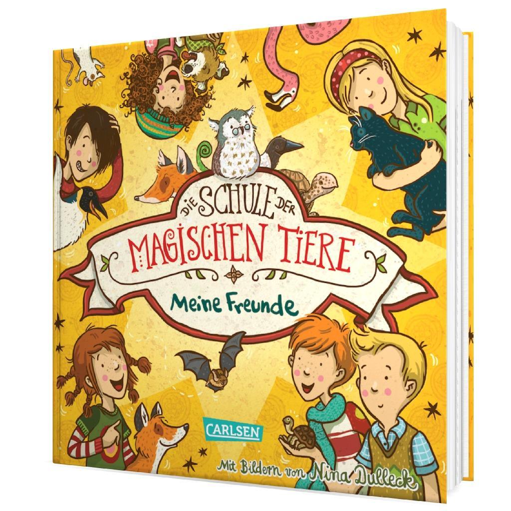 Beispielinhalt (Bild) Die Schule der magischen Tiere: Meine Freunde (Freundebuch)