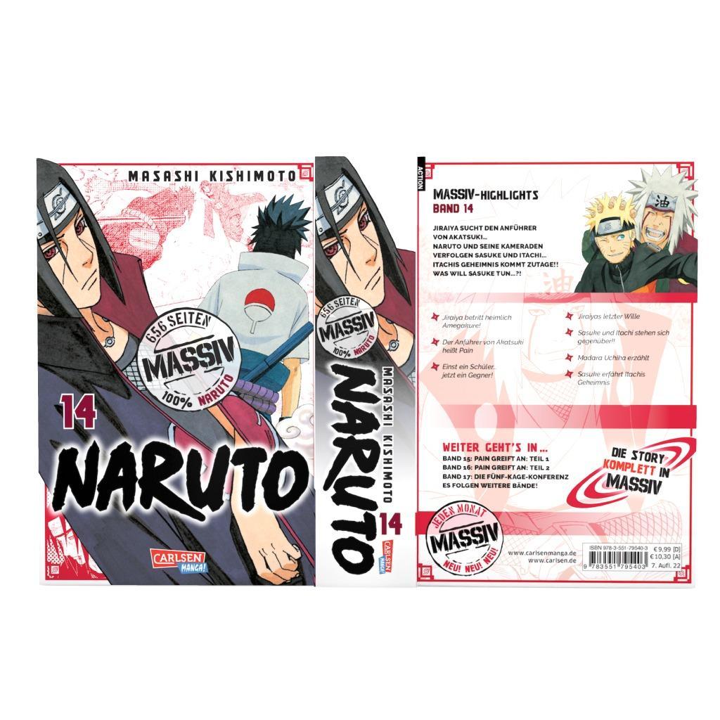 Beispielinhalt (Bild) NARUTO Massiv 14