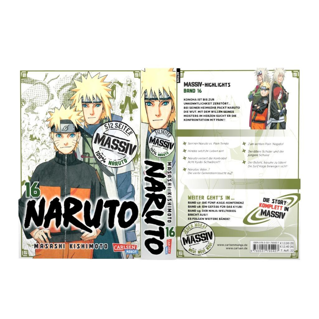 Beispielinhalt (Bild) NARUTO Massiv 16