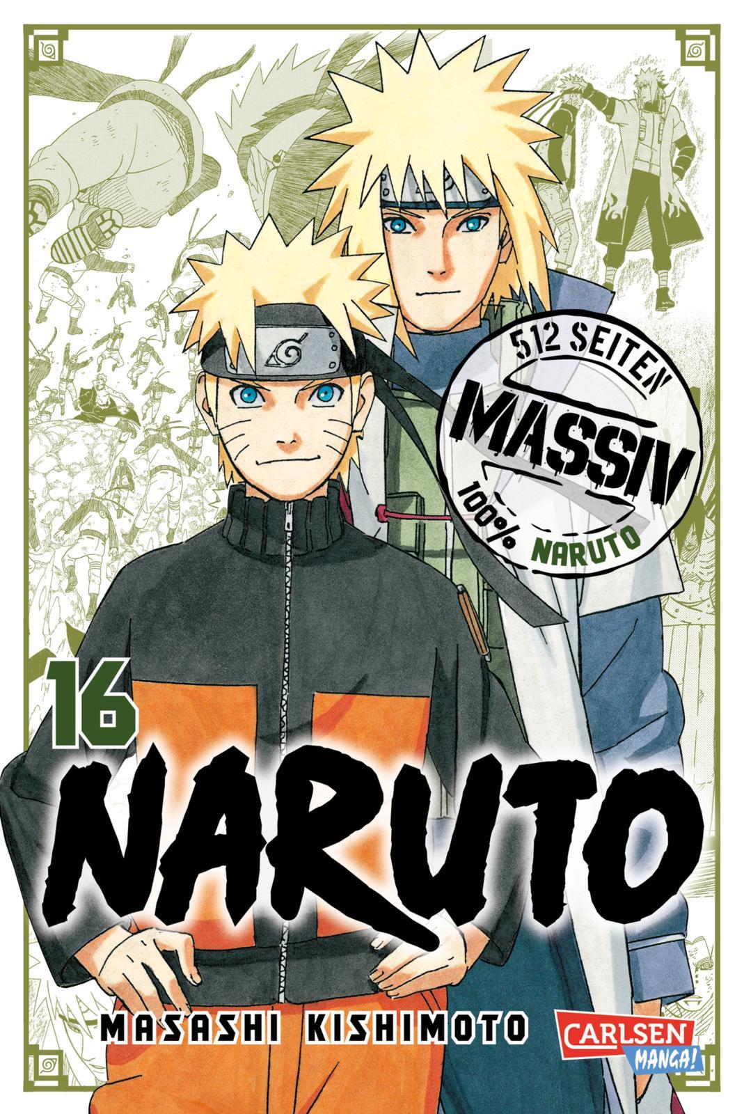 Vorderes Coverbild NARUTO Massiv 16