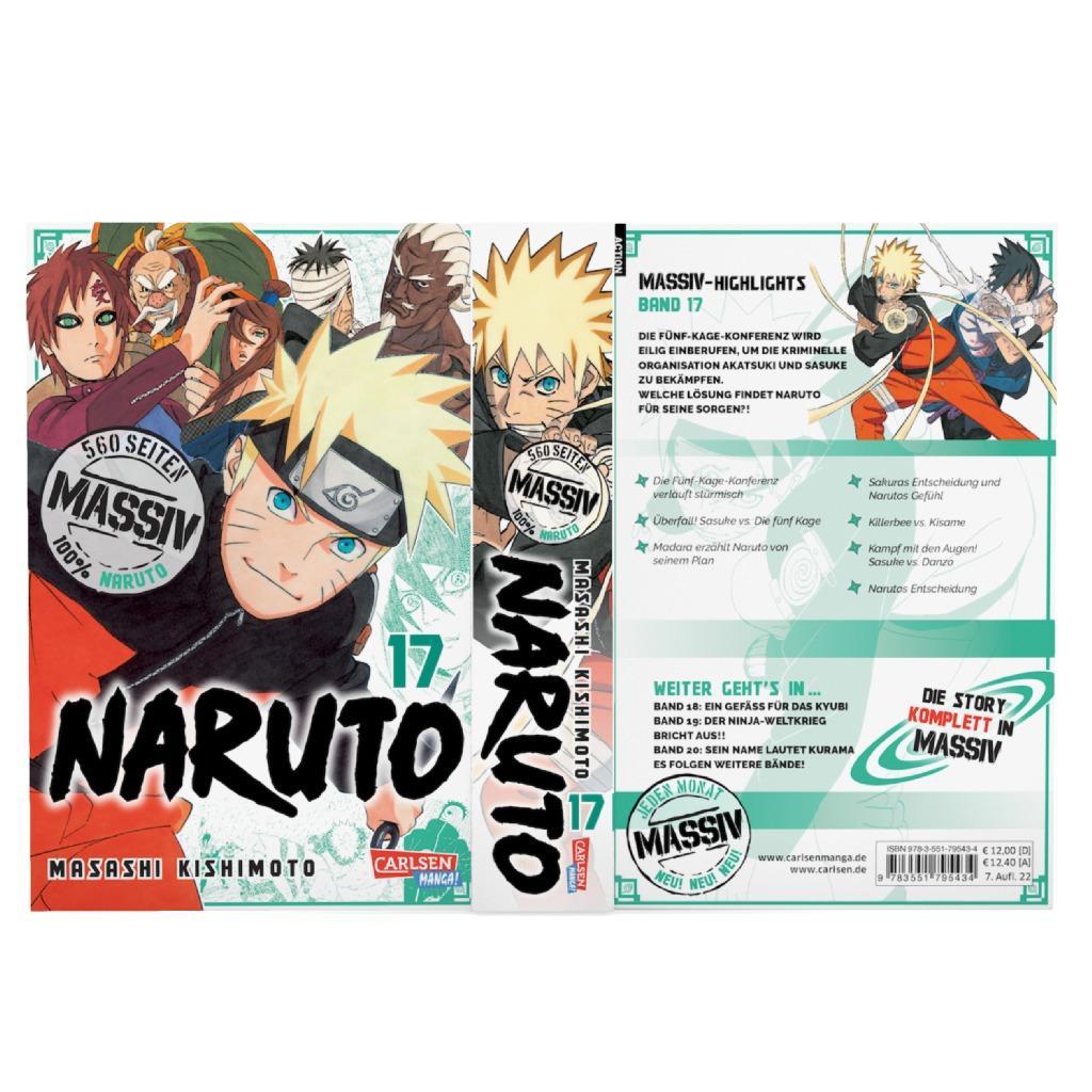 Beispielinhalt (Bild) NARUTO Massiv 17