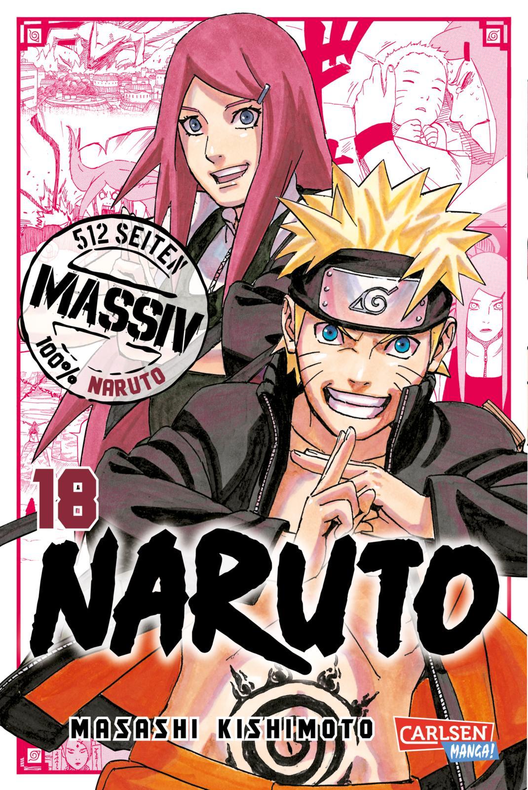 Vorderes Coverbild NARUTO Massiv 18